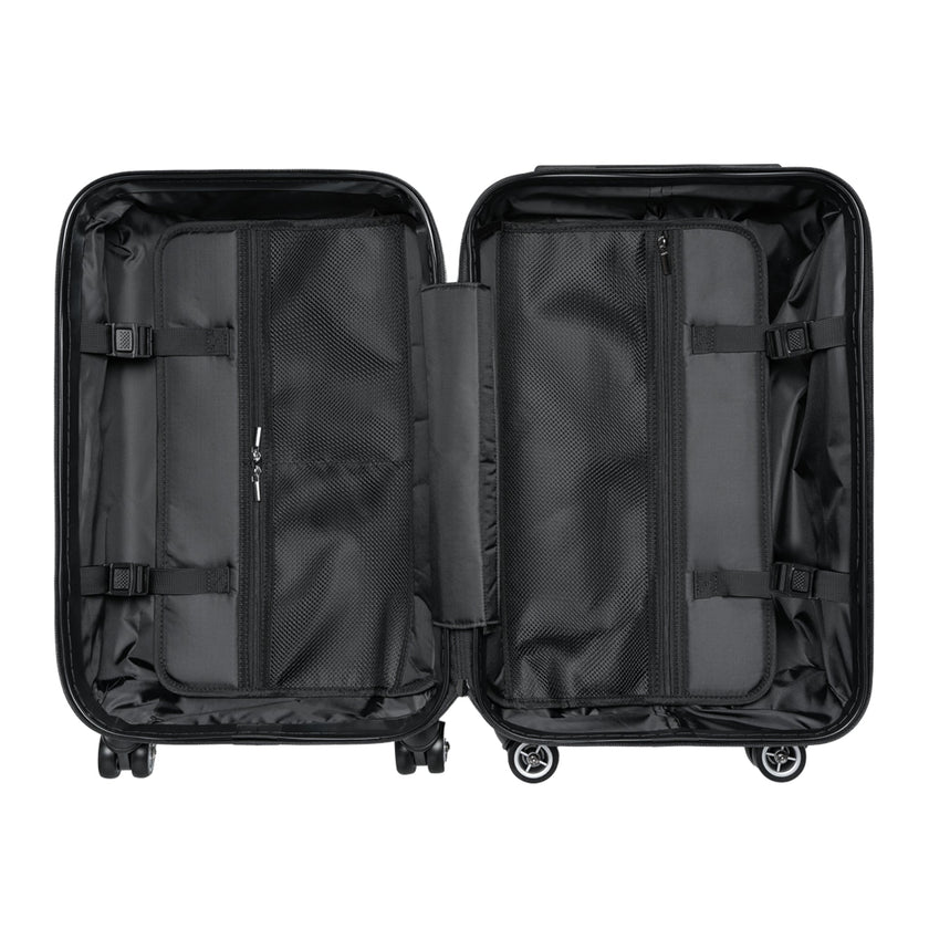 Colorful Geometric Suitcase Cover — Bright Abstract Travel Luggage Protector