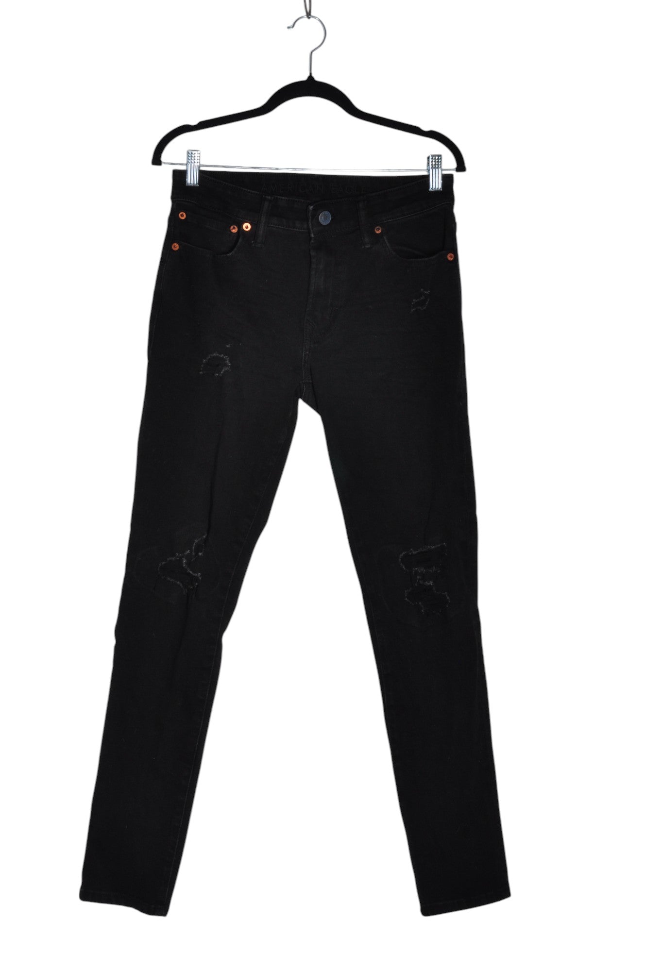 AMERICAN EAGLE Women Skinny Jeans Regular fit in Black - 30