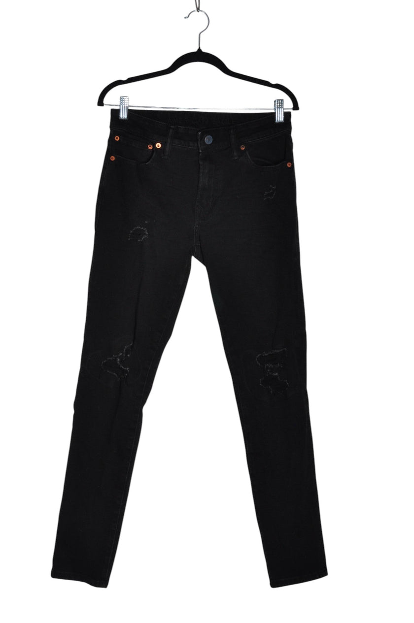 AMERICAN EAGLE Women Skinny Jeans Regular fit in Black - 30