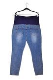 ANGELS MATERNITY Women Straight-Legged Jeans Regular fit in Blue - XL, XXL