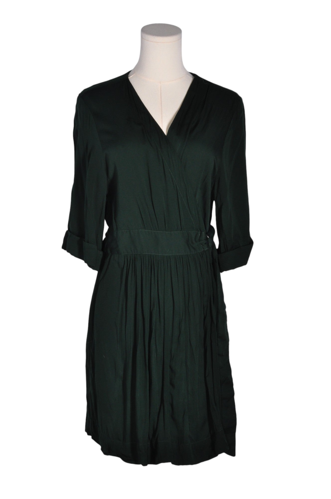PRESS DRESS Women Wrap Dresses Regular fit in Green - L