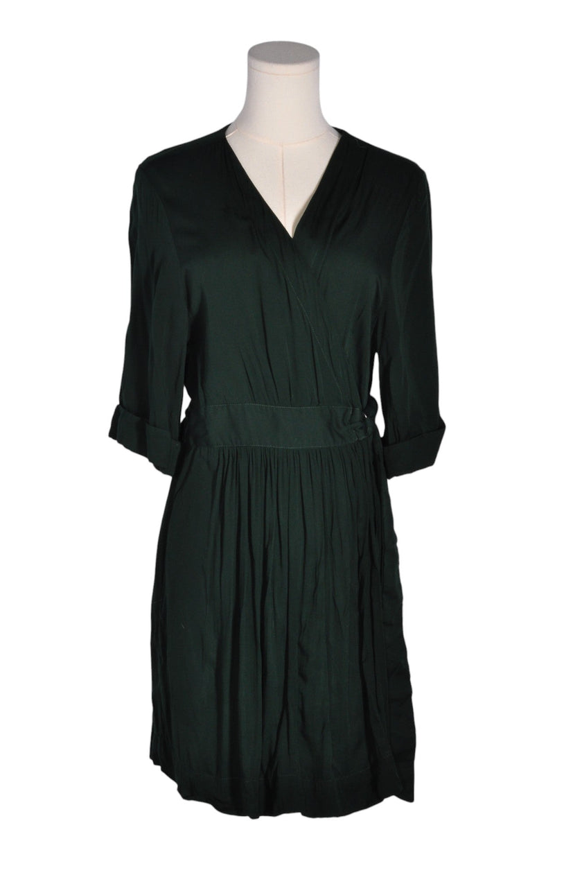 PRESS DRESS Women Wrap Dresses Regular fit in Green - L