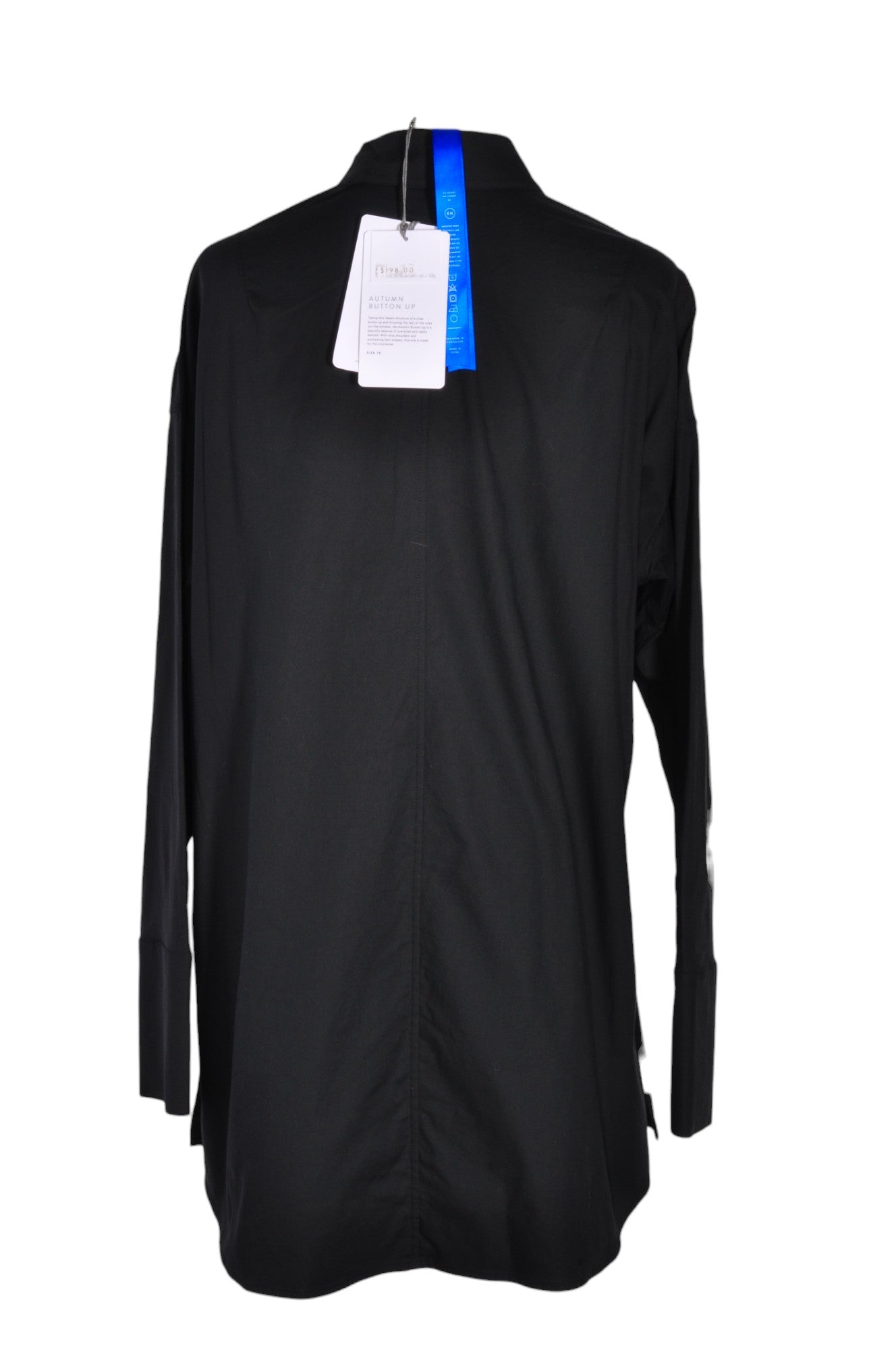 KIT ACE Women Button Down Tops Regular fit in Black - 10