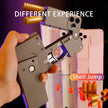 mobile phone shape folding soft bullet gun toy
