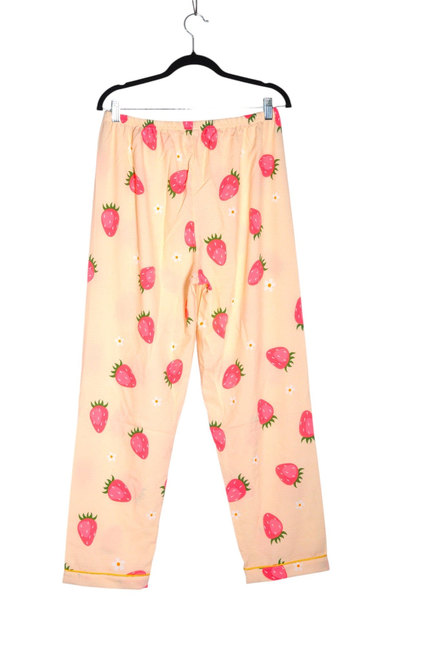 UNBRANDED Women Night Wear Regular fit in Pink - XL