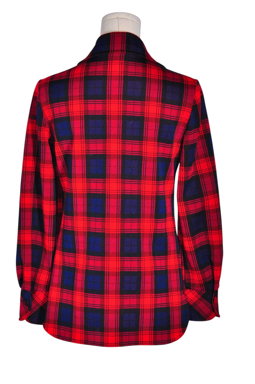 DAVID SNIDER Women Button Down Tops Regular fit in Red - L