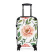 Floral Carry-On Suitcase — Pink Peony Travel Luggage