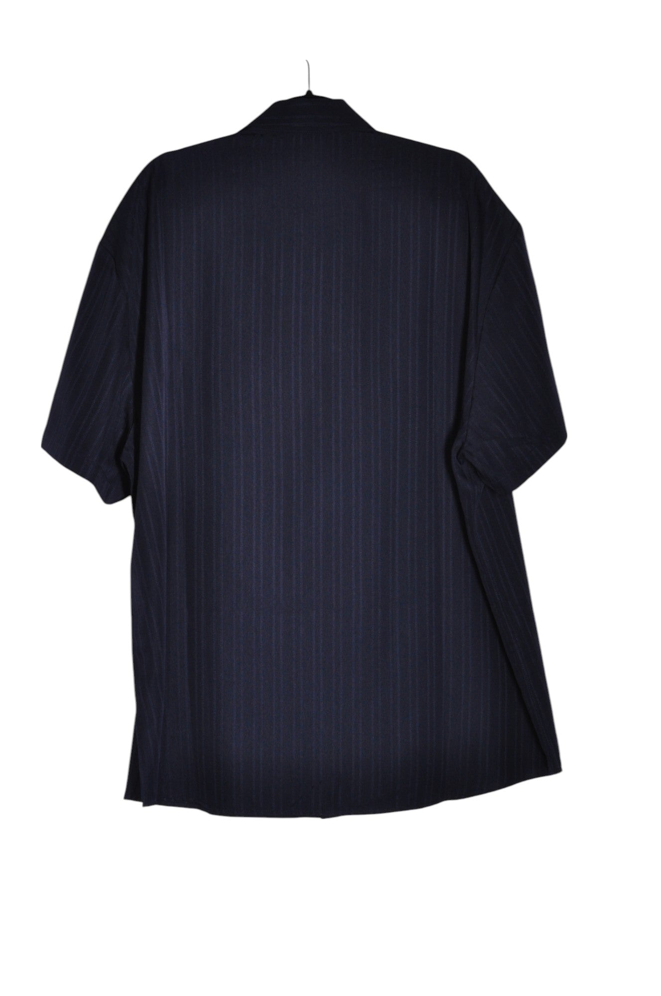 UNBRANDED Men Button Down Tops Regular fit in Black - 3XL