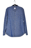 GAP Men Button Down Tops Regular fit in Blue - XL