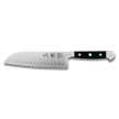 Couteau Santoku Alpha avec tranchant creux - 7 pouces