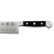 Couteau Santoku Alpha avec tranchant creux - 7 pouces