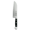 Alpha Santoku Knife With Hollow Edges - 7 inch