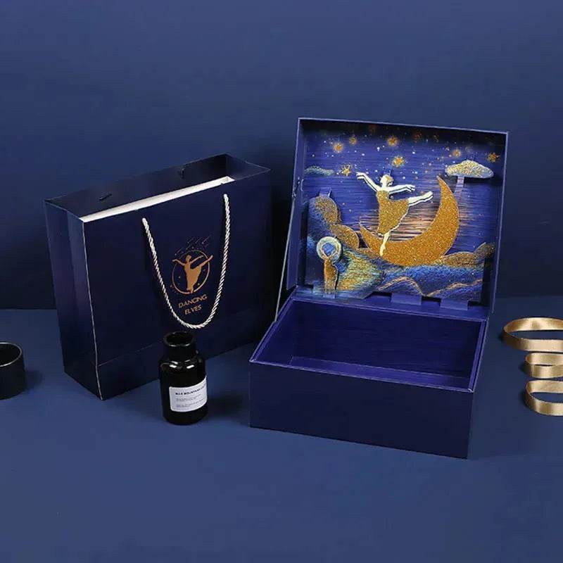 Hand Gift Packaging Box Birthday Gift Bag Box Customization