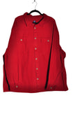KIABI Men Button Down Tops Regular fit in Red - 5XL