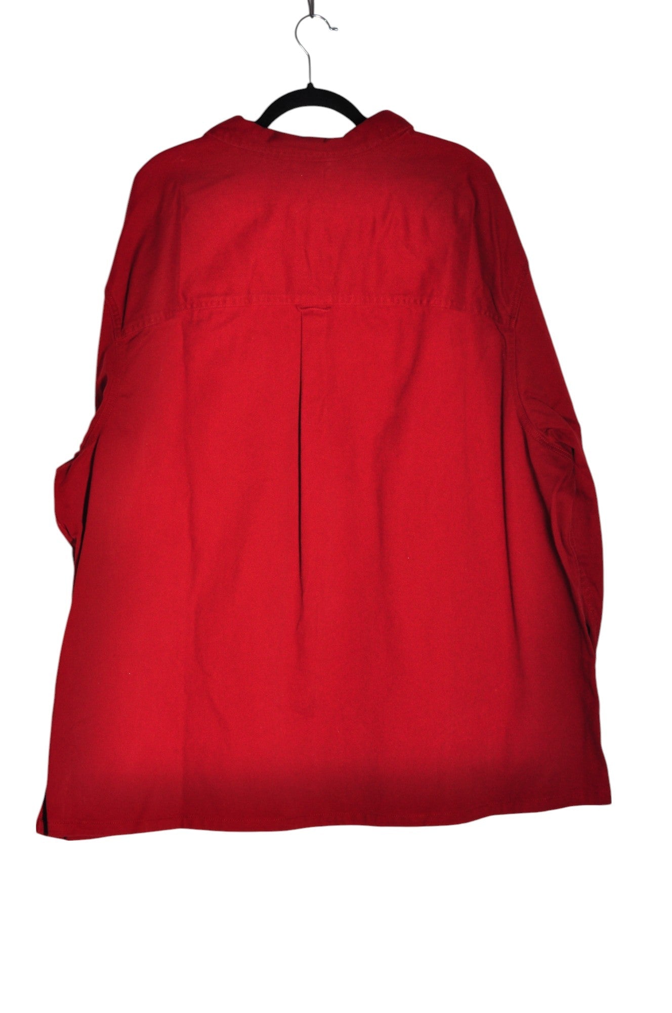 KIABI Men Button Down Tops Regular fit in Red - 5XL