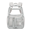 Clear Transparent Large Capacity Backpack – School & Travel Bag | Black, Gray, Pink, Lavender