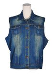 UNBRANDED Women Denim Jackets Regular fit in Blue - S