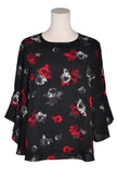 SUZY SHIER Women Blouses Regular fit in Black - M