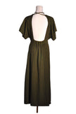 MANGO Women Wrap Dresses Regular fit in Green - S