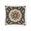 Boho Mandala Woven Pillow | Kilim Mosaic Pillow Cover
