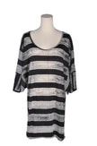 UNBRANDED Women Drop Waist Dresses Regular fit in Gray - L
