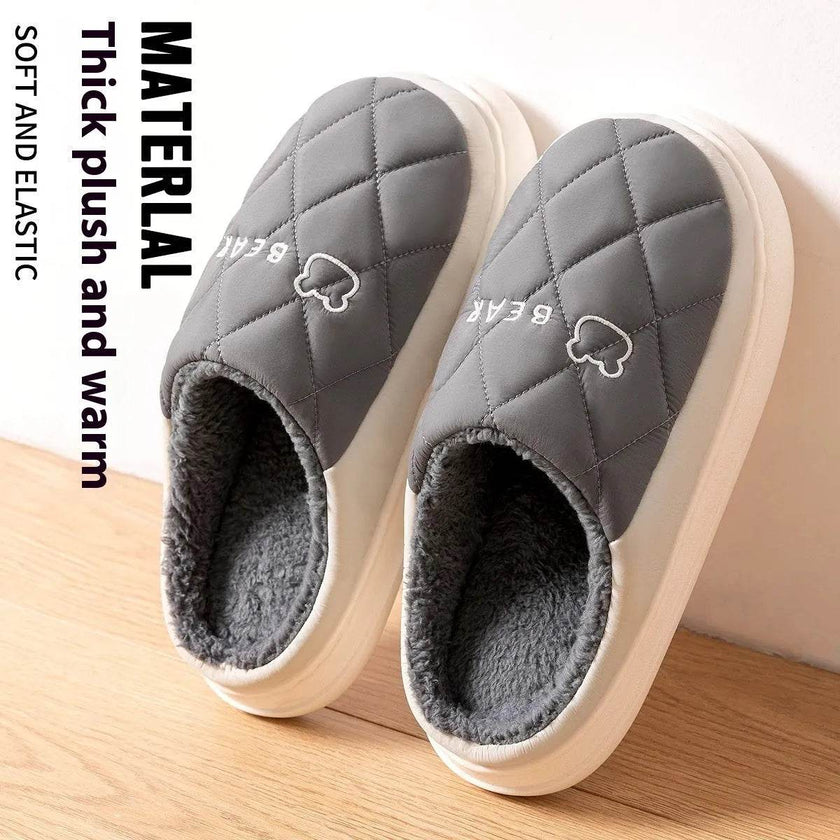Sewing Slippers – Warm Non-Slip PVC Overshoe Home Slippers