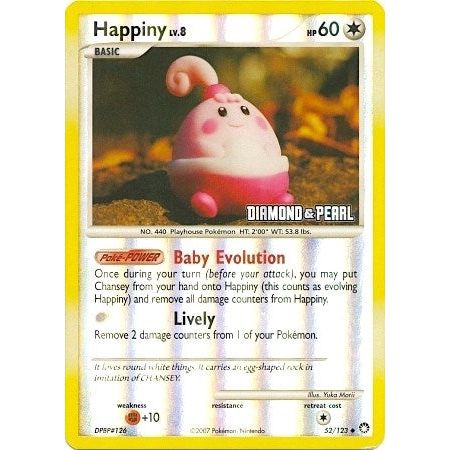 Happiny - 52/123 [Diamond & Pearl] (052/123) (BKP)