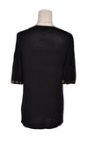 LUXE Women T-Shirts Regular fit in Black - S