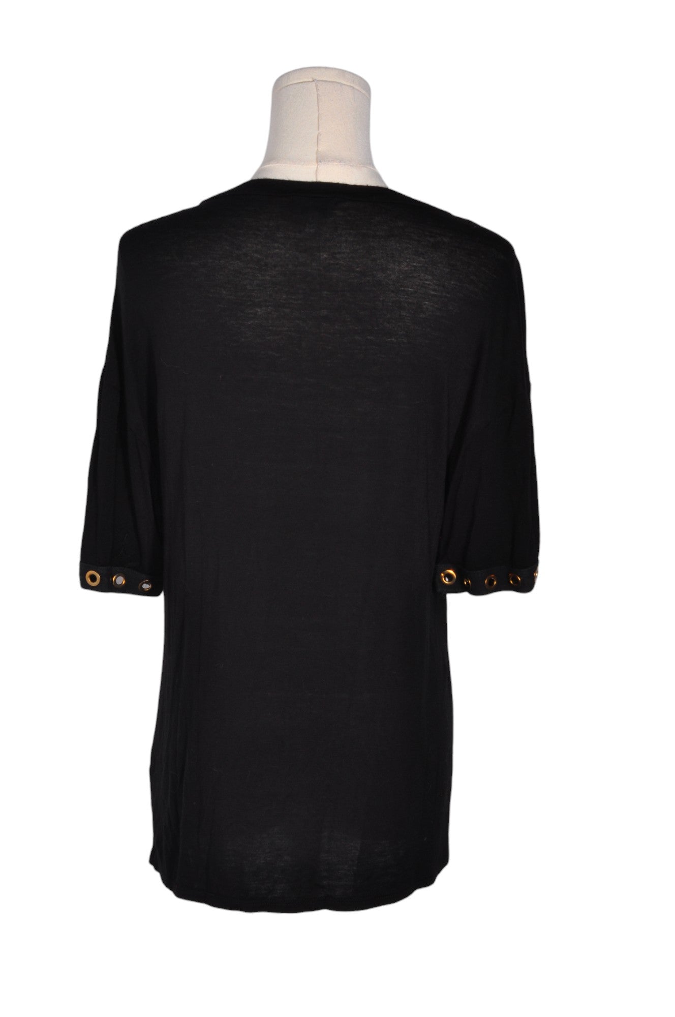 LUXE Women T-Shirts Regular fit in Black - S