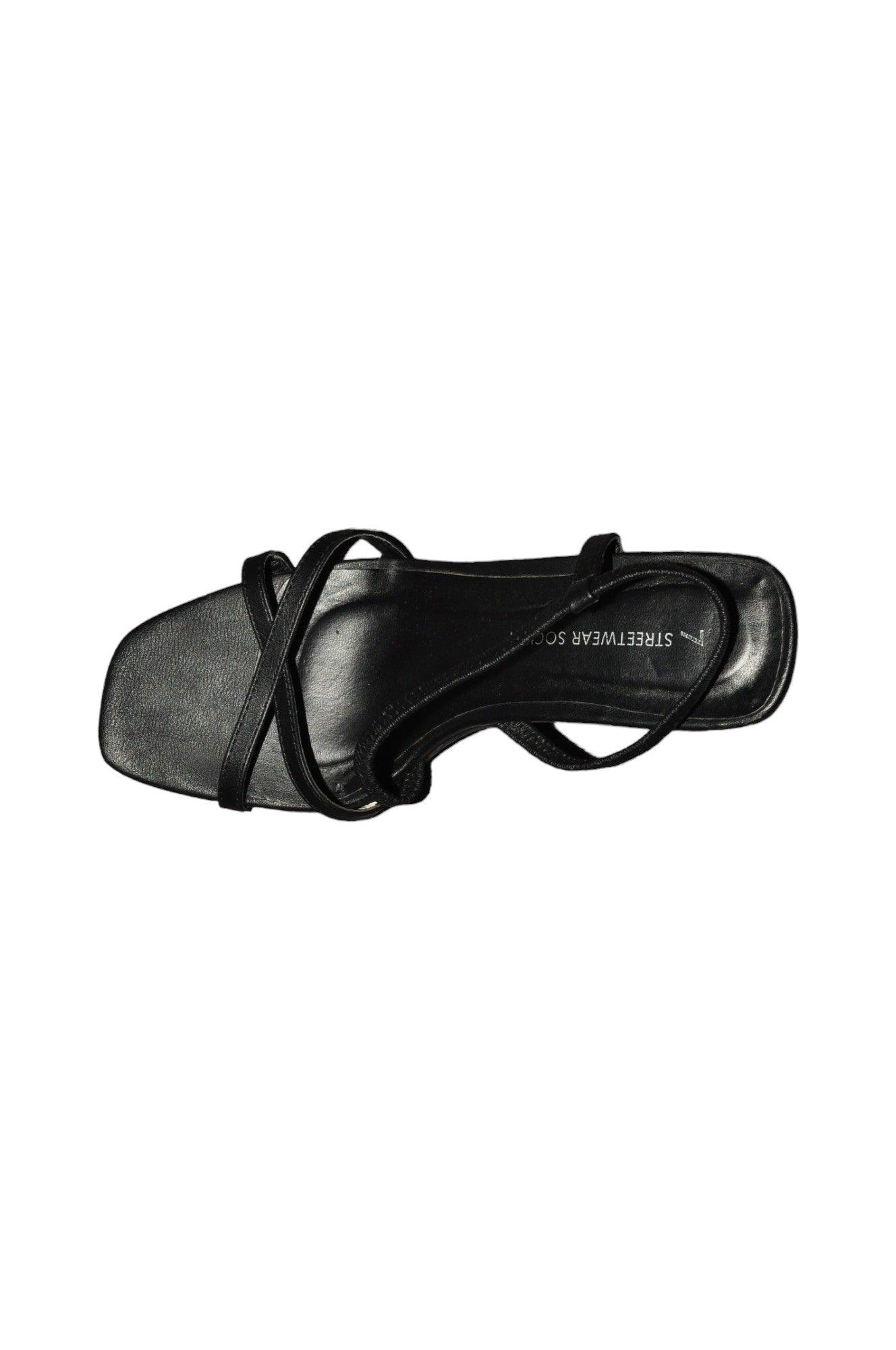 STREETWEAR SOCIETY Women Heels Regular fit in Black - 7