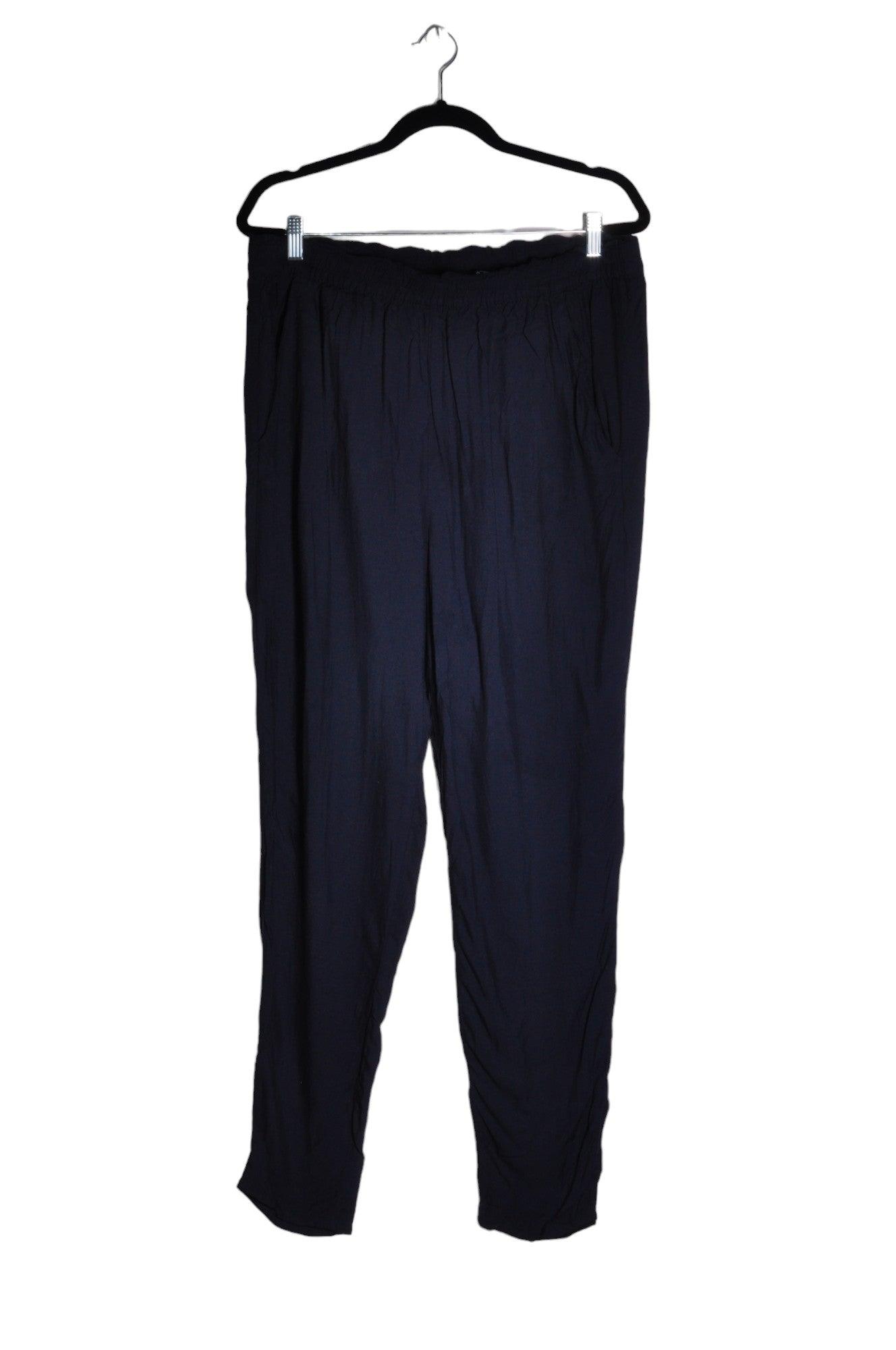 H&M Women Work Pants Regular fit in Blue - 16