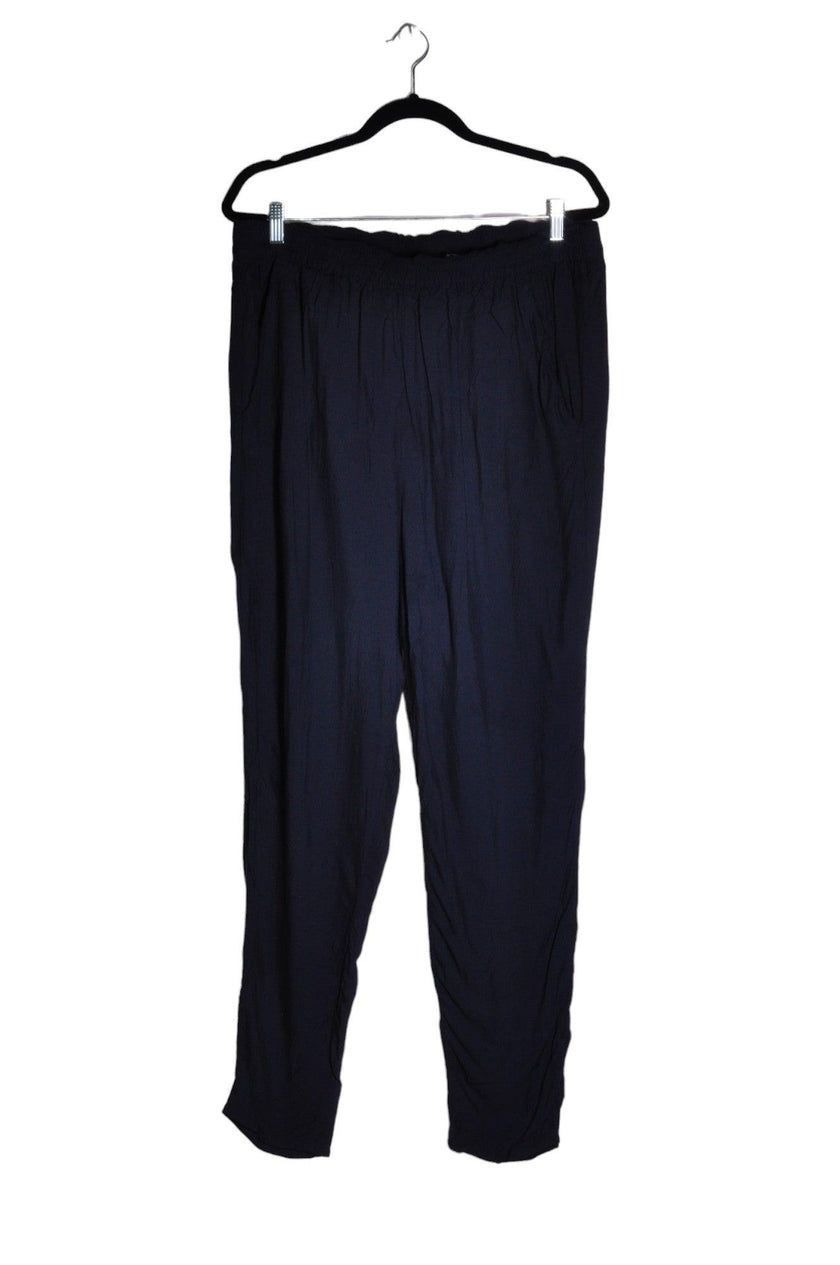 H&M Women Work Pants Regular fit in Blue - 16