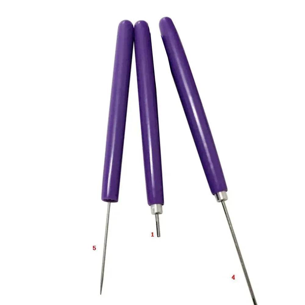 5PC Quilling Paper roller  Long And Short Quilling Needle Roll Paper Pen