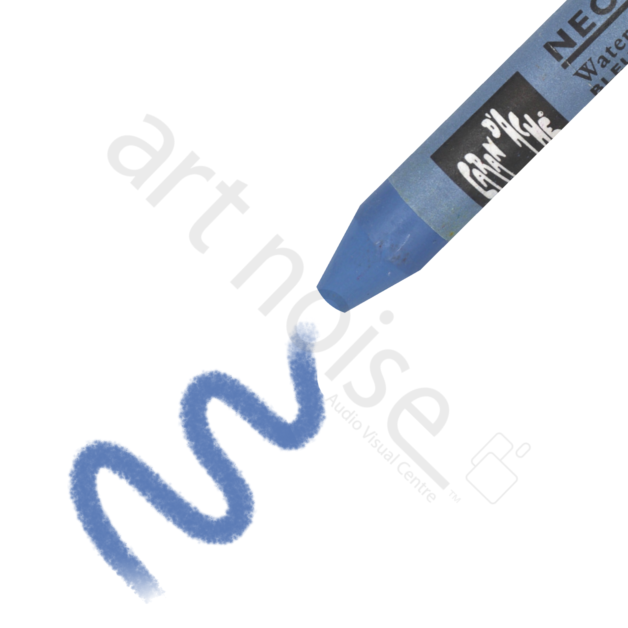 Caran d'Ache - Classic Neocolor II Water Soluble Wax Crayon - Blues and Greens