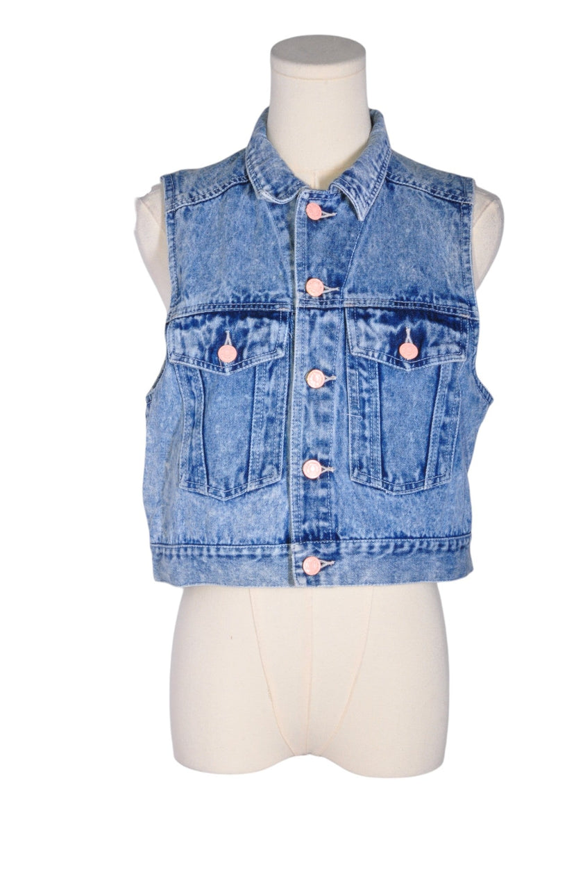 UNBRANDED Women Denim Tops Regular fit in Blue - S