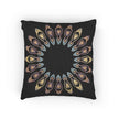 Geometric Pattern Woven Pillow | Decorative Throw Cushion