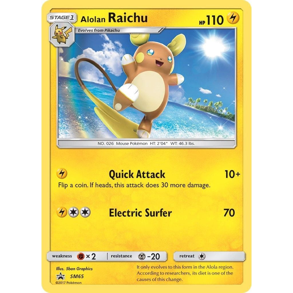 Alolan Raichu - SM65 (SM65) (SMP)