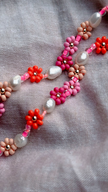 Daisy Brights Anklet in “Pink Grapefruit”
