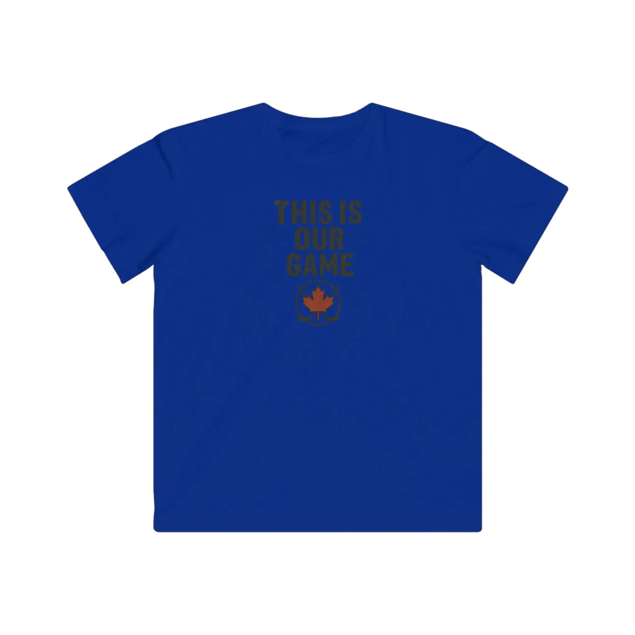 This Is Our Game Youth T-Shirt – Canadian Maple Leaf Tee
