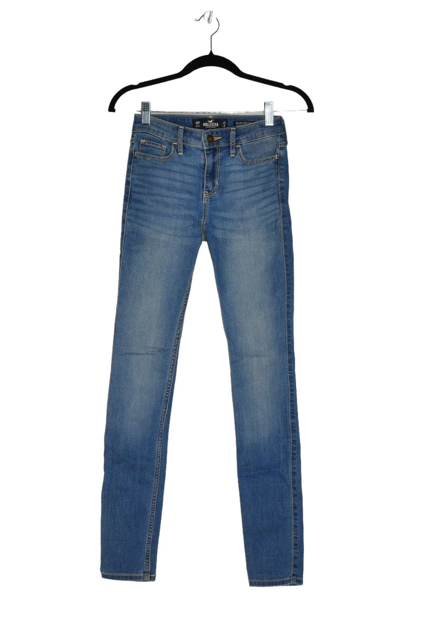 HOLLISTER Women Straight-Legged Jeans Regular fit in Blue - 23x30