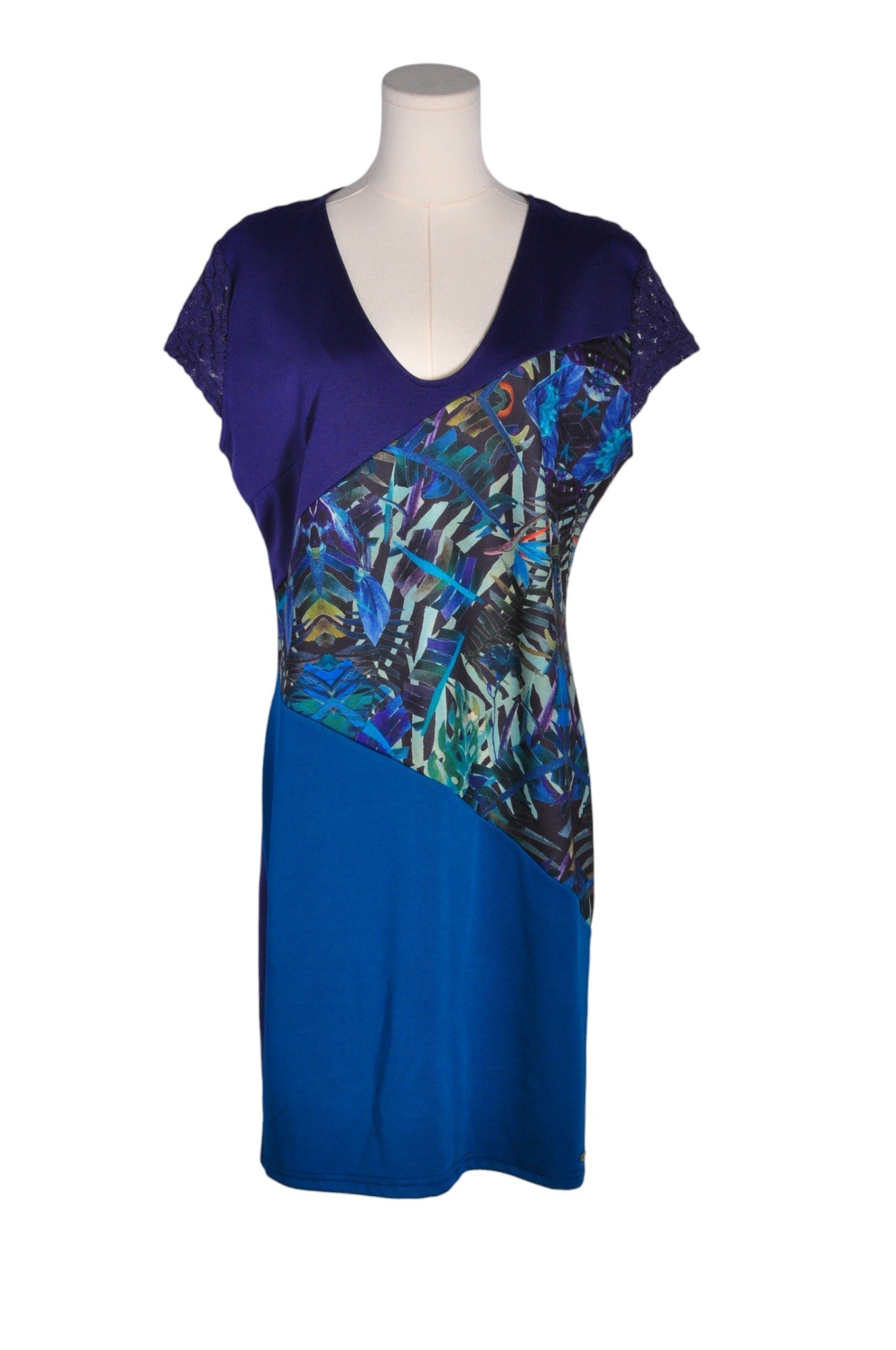 SMASH Women A-Line Dresses Regular fit in Blue - XXL