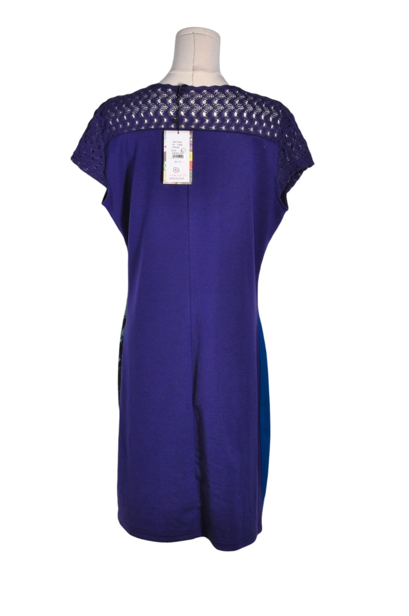 SMASH Women A-Line Dresses Regular fit in Blue - XXL