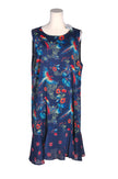 SMASH Women Drop Waist Dresses Regular fit in Blue - XL