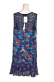 SMASH Women Drop Waist Dresses Regular fit in Blue - XL