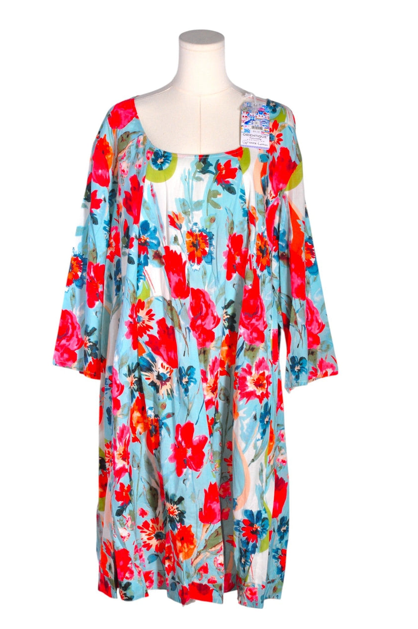 ORIENTIQUE Women Drop Waist Dresses Regular fit in Blue - XL