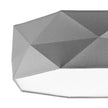 KANTOOR Gray Modern Flush Mount Light