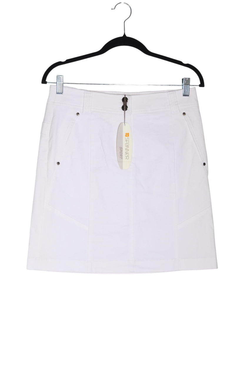 SPANNER Women A-Line Skirts Regular fit in White - 2