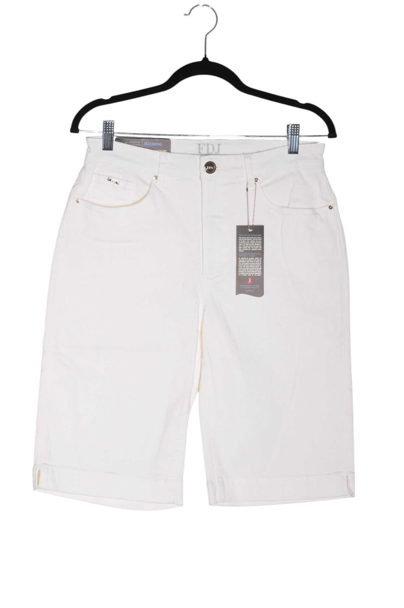 FDJ Women Classic Shorts Regular fit in White - 8