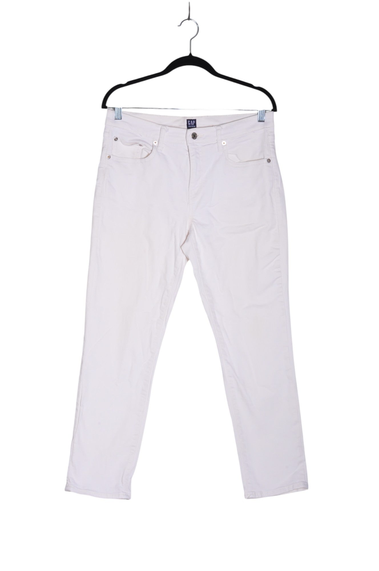 GAP Women Work Pants Regular fit in White - 29