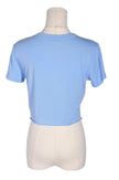 SUNDAY BEST Women Crop Tops Regular fit in Blue - S
